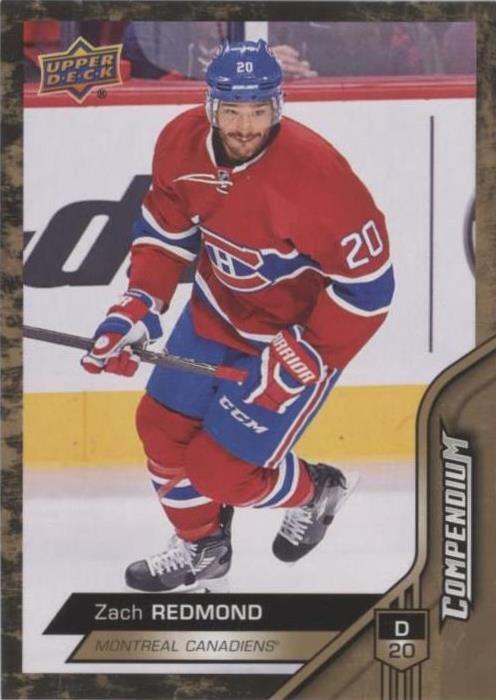 2016-17 Upper Deck Compendium - Zach Redmond #717