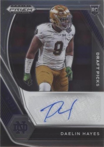 2021 Panini Prizm Draft Picks Daelin Hayes #DPA-DHA