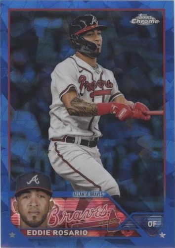 2023 Topps Chrome Update Series Sapphire Edition - Eddie Rosario #USCS95