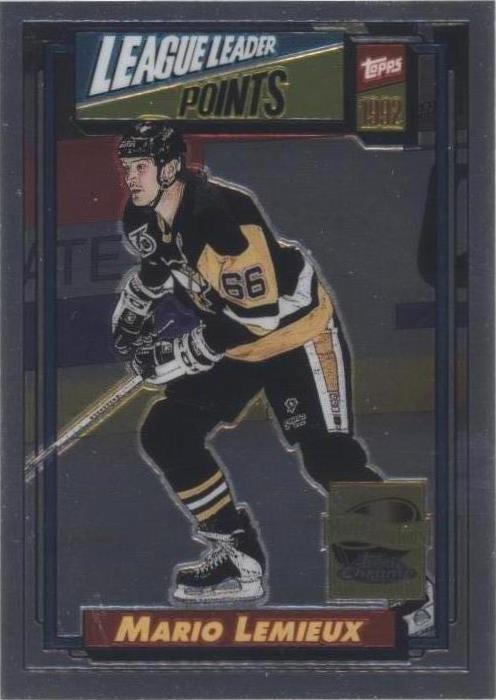 2001-02 Topps Chrome - Mario Lemieux #8