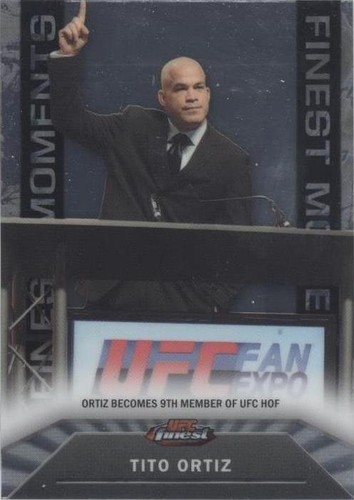 2013 Topps Finest UFC - Tito Ortiz #FM-9