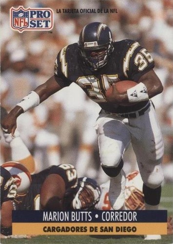 1991 Pro Set Spanish Marion Butts #209