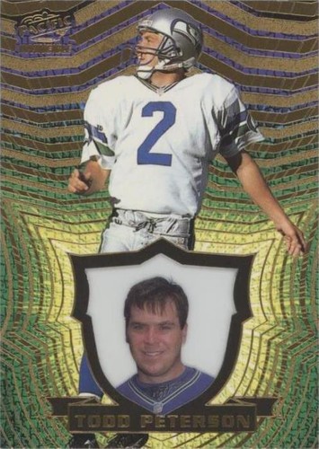 1997 Pacific Invincible Todd Peterson #139