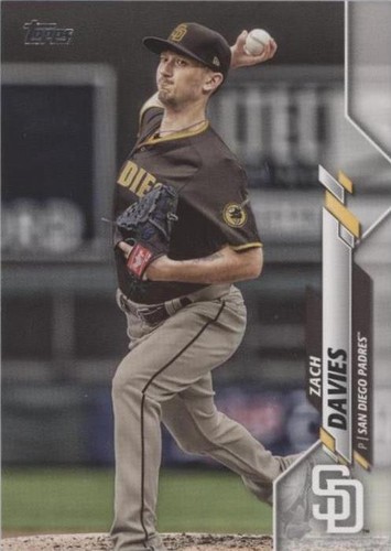 2020 Topps Update Series - Zach Davies #U-155