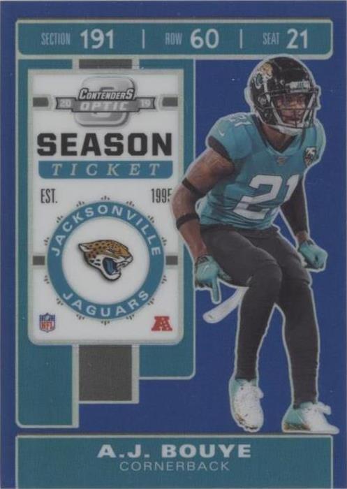 2019 Panini Contenders Optic A.J. Bouye #34