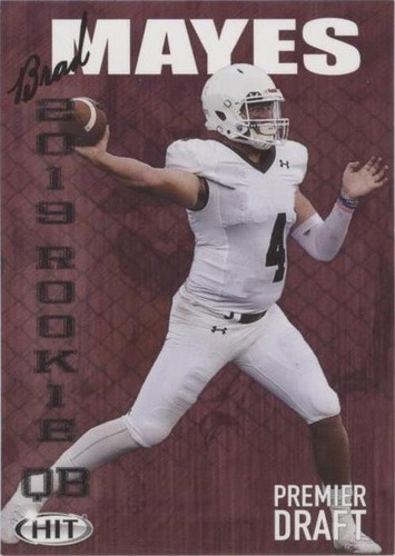 2019 Sage Hit Premier Draft Brad Mayes #32