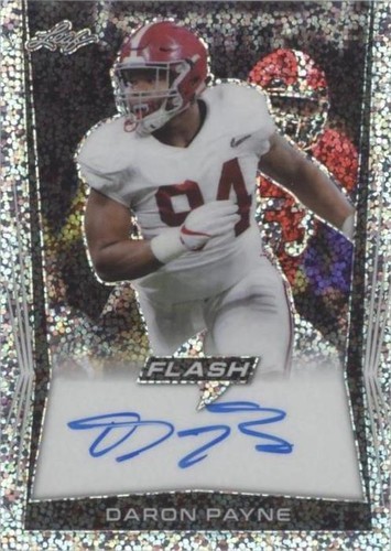 2018 Leaf Flash Daron Payne #BA-DRP