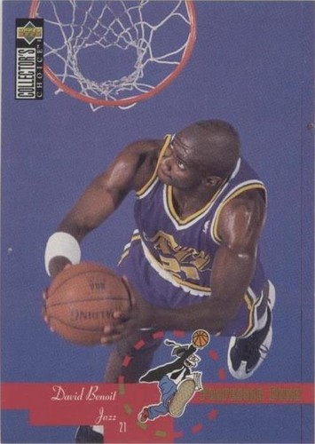 1995-96 Upper Deck Collector's Choice - David Benoit #204