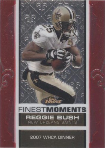 2007 Topps Finest Reggie Bush #RB15