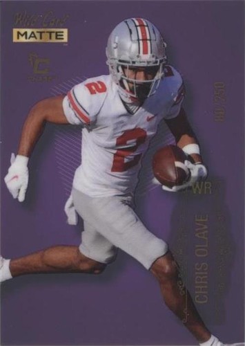 2022 Wild Card MATTE Chris Olave #MB-13