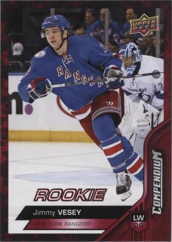 2016-17 Upper Deck Compendium - Jimmy Vesey #597