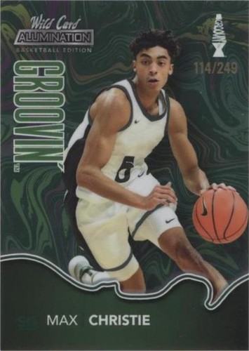 2021-22 Wild Card Alumination - Max Christie #GG-39