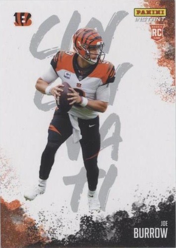 2020 Panini Instant NFL Joe Burrow #C11