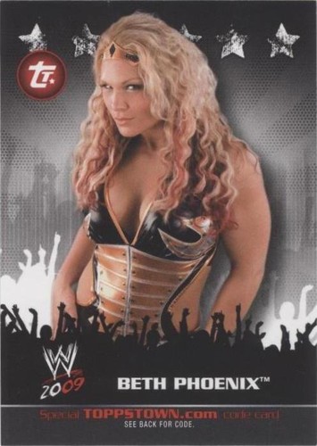 2009 Topps WWE - Beth Phoenix #TT2