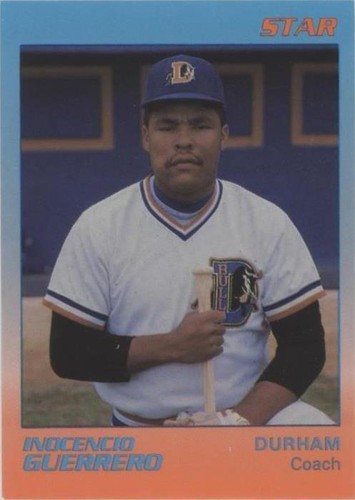 1989 Star Durham Bulls Blue/Orange - Inocencio Guerrero #28