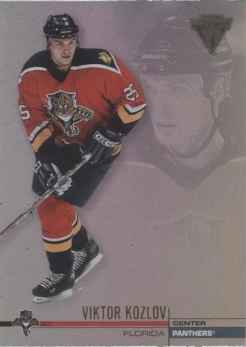 2001-02 Pacific Private Stock Titanium - Viktor Kozlov #60