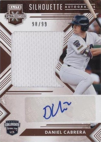 2018 Panini Elite Extra Edition - Daniel Cabrera #UCSA-DC