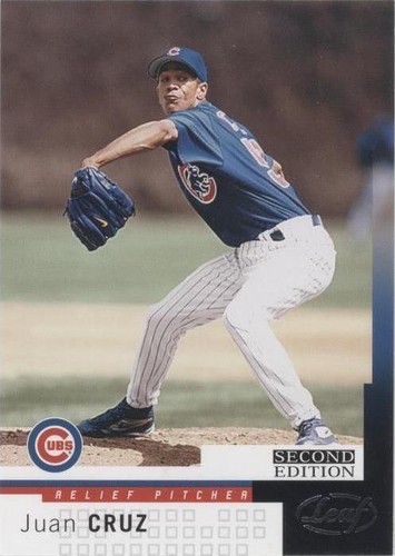 2004 Leaf Second Edition - Juan Cruz #115