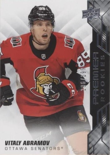 2019-20 Upper Deck Premier - Vitalii Abramov #86