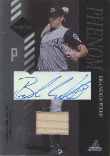 2003 Leaf Limited - Brandon Webb #176