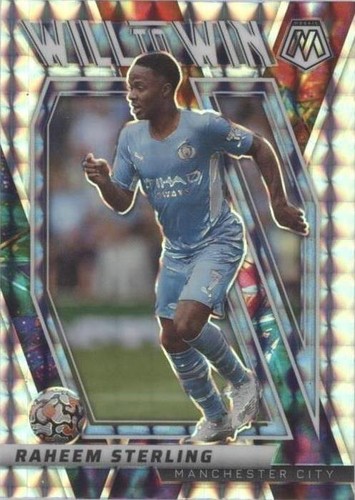 2021-22 Panini Mosaic Premier League Raheem Sterling #33