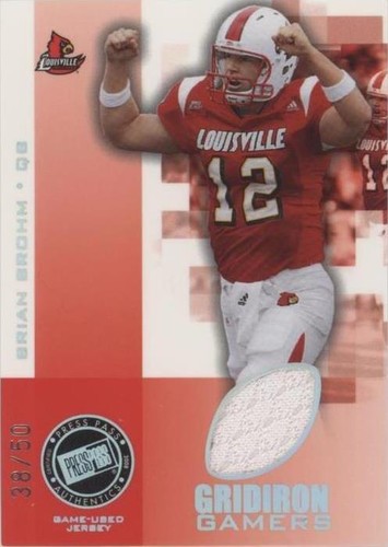 2008 Press Pass Brian Brohm #GG-BB