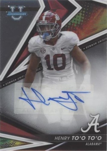 2022-23 Bowman's Best University Henry To'oto'o #BA-HT