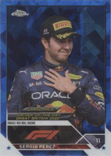 2023 Topps Chrome Sapphire Edition Formula 1 - Sergio Perez #175