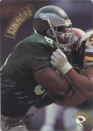 1994 Action Packed Clyde Simmons #88