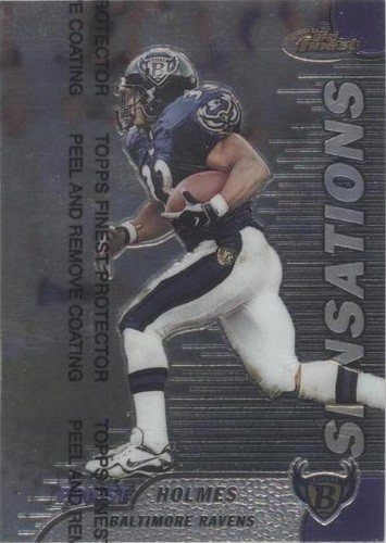 1999 Topps Finest Priest Holmes #145