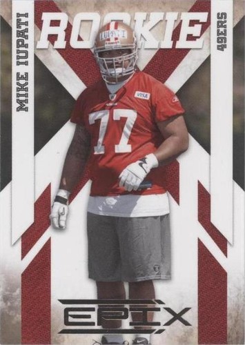 2010 Panini Epix Mike Iupati #169
