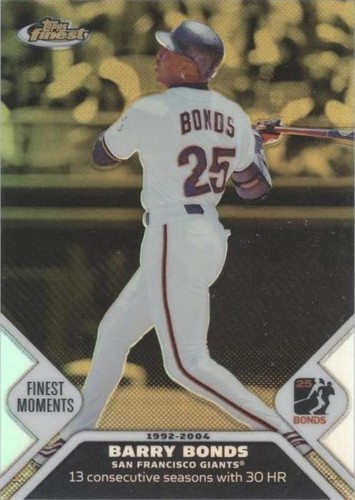 2006 Topps Finest - Barry Bonds #BBFM24