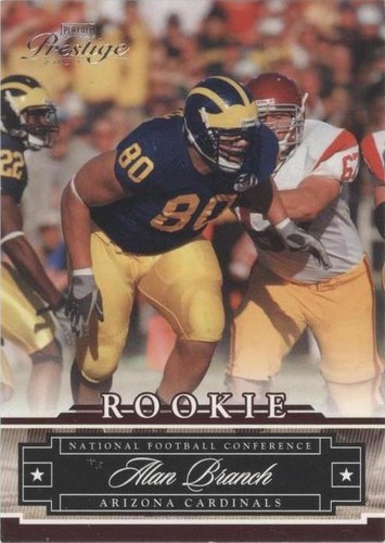 2007 Playoff Prestige Alan Branch #186