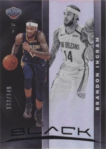 2019-20 Panini Black - Brandon Ingram #38