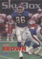 1993 Skybox Impact Derek Brown #228