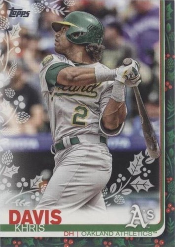 2019 Topps Holiday - Khris Davis #HW128