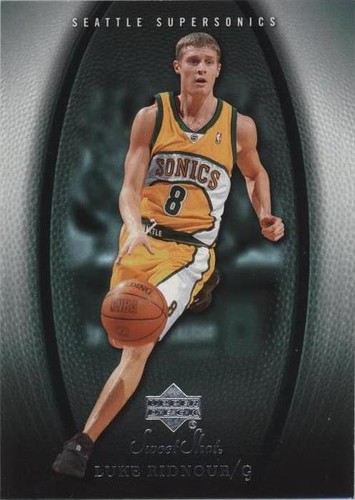 2005-06 Upper Deck Sweet Shot - Luke Ridnour #91