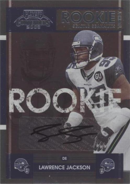2008 Playoff Contenders Lawrence Jackson #168
