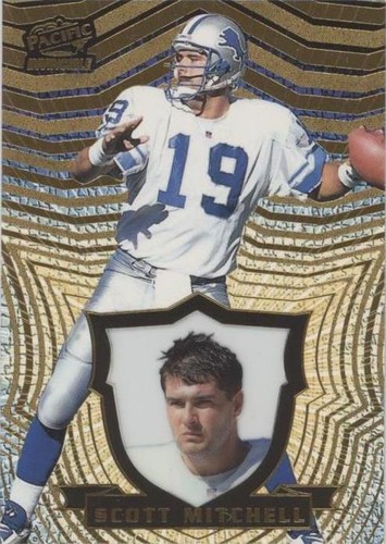 1997 Pacific Invincible Scott Mitchell #47