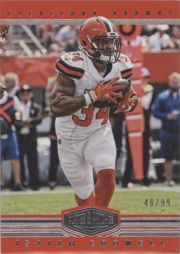 2017 Panini Plates & Patches Isaiah Crowell #18