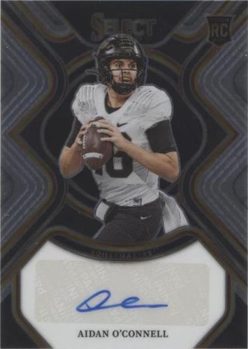 2023 Panini Select Draft Picks Aidan O'Connell #RS-AOC
