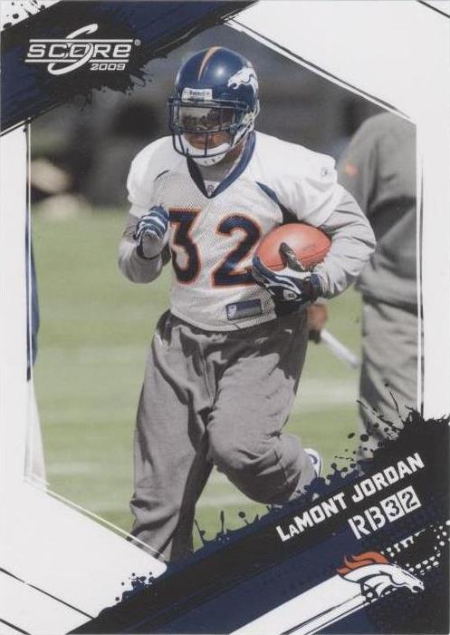 2009 Score LaMont Jordan #174