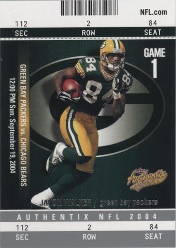 2004 Fleer Authentix Javon Walker #142