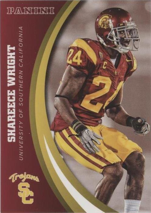 2015 Panini USC Trojans Shareece Wright #62