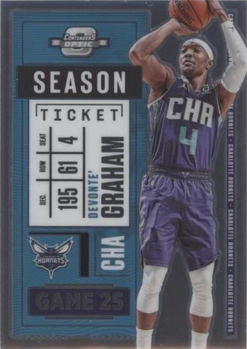 2020-21 Panini Contenders Optic - Devonte' Graham #45