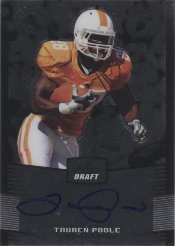 2012 Leaf Metal Draft Tauren Poole #TP1