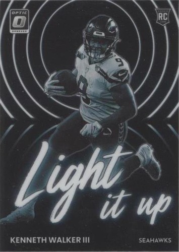 2022 Panini Donruss Optic Kenneth Walker III #LU-16