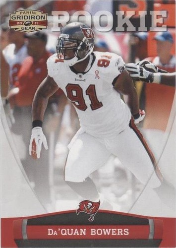 2011 Panini Gridiron Gear Da'Quan Bowers #166