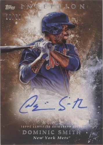 2018 Topps Inception - Dominic Smith #RES-DS