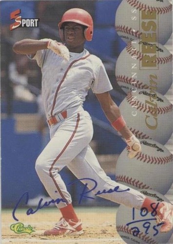 1995 Classic 5 Sport Signings - Pokey Reese #S62